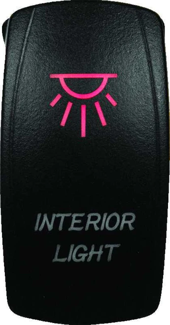 DragonFire Racing Lighted Switch On/Off Red 521378