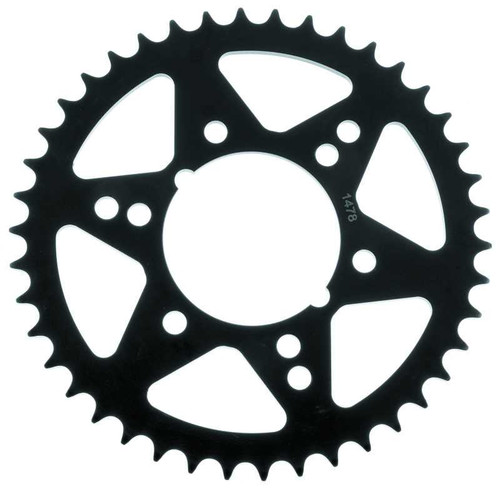 BikeMaster Kawasaki Polaris Rear Steel Sprocket 520 42T - Black 965235