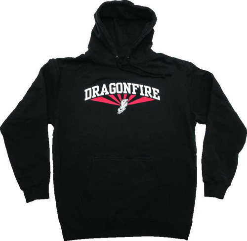 DragonFire Racing Dfr Az Hoodie Blk/Rd 3Xl 523128