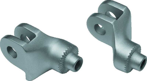 Kuryakyn Splined Front Peg Adapter Triumph Bonneville Silver 8904