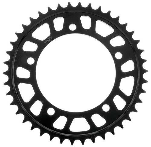 BikeMaster Suzuki Rear Steel Sprocket 530 43T - Black 965406