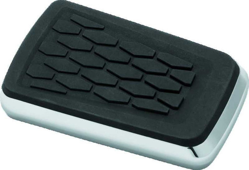 Kuryakyn Hex Brake Pedal Pad FL Models Chrome 5914