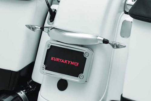 Kuryakyn Rhombus Rear Left Red/Red/Amber Chrome 2543