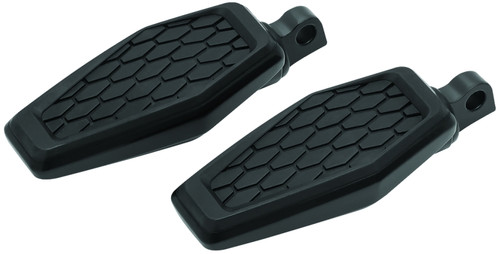 Kuryakyn Hex Pegs With Adapters Black 5905