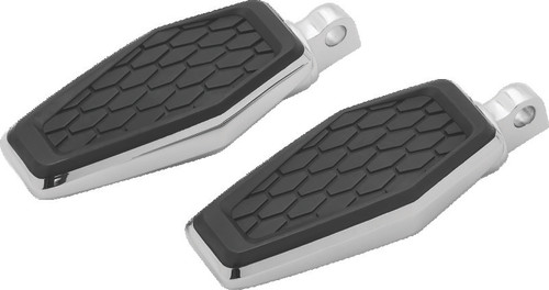 Kuryakyn Hex Pegs With Adapters Chrome 5904
