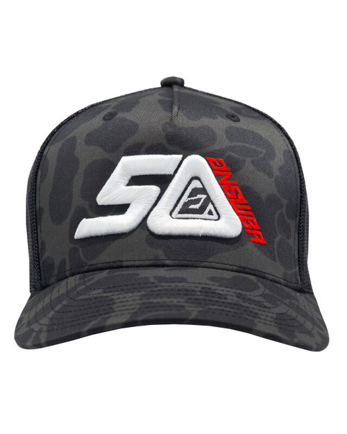 Answer LE 50th Anniversary Adjustable Trucker Cap Black - One Size 475284