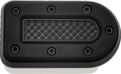 Kuryakyn Heavy Industry Brake Pedal Pad FX Models Satin Black 7038