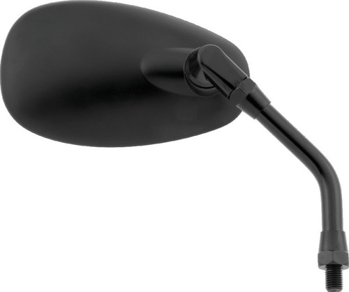 BikeMaster American Mirror 10mm Matte - Each - Black 601152