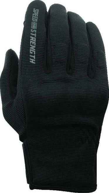 Speed and Strength Speed Society Gloves Black Womens - Large 892353