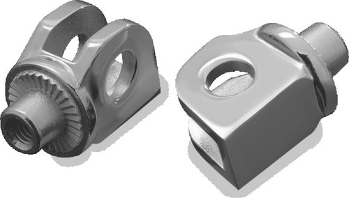 Kuryakyn Splined Peg Adapter Kawasaki Front Chrome 8813