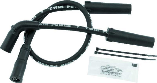 Twin Power 99-06 FLH FLT With Carb 07-Up XL Black Ignition Wire Set 110113