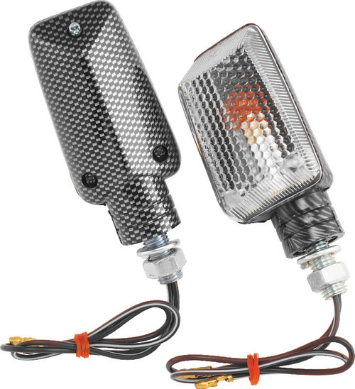 BikeMaster Universal Ministalk Marker Light Carbon/Clear 268041