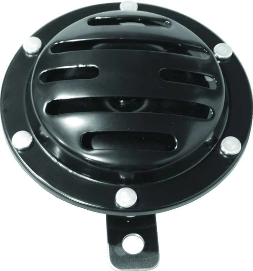 Bikers Choice Black Slotted Horn 12V Universal 482396