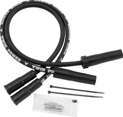 Twin Power 99-08 FLH FLT With EFI 04-06 XL Black Ignition Wire Set 110114