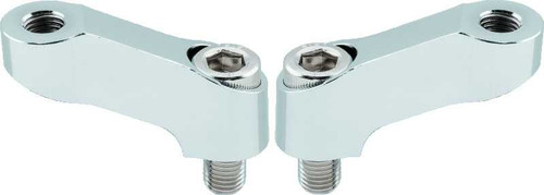 BikeMaster Mirror Extension 10mm Pair - Chrome 152462