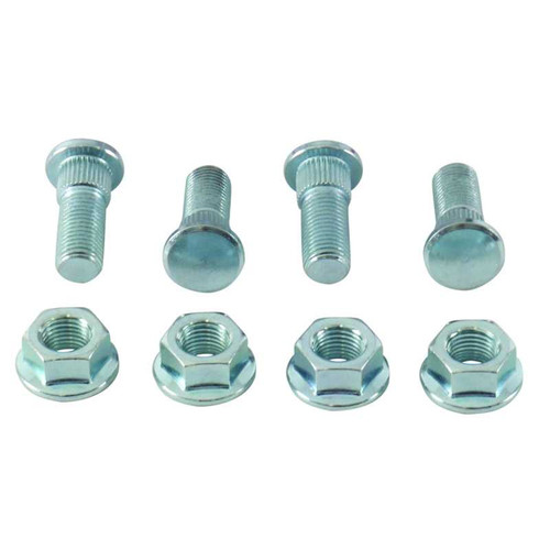 QuadBoss 94-95 Polaris 300 2x4 Front Wheel Stud & Nut Kit 608263