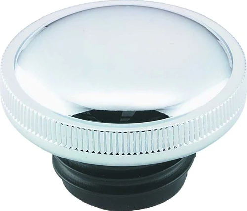 Bikers Choice 83-E96 Left Side Chrome Non-Vented Screw-In Gas Cap Replaces H-D 59674-94A 61103-83 490436