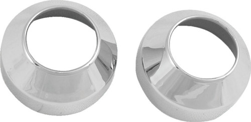 Bikers Choice 84-17 41MM Wide Glide Chrome Fork Boot Covers Pr 493150