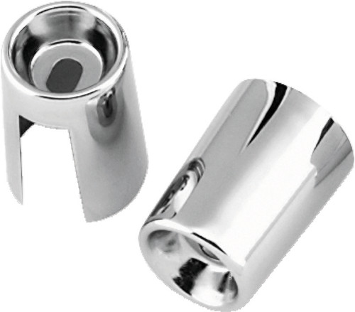 Bikers Choice 65-74 XL L70-84 FL 71-86 FX Chrome Shock Stud Covers Replaces H-D 54704-65T Pr 490830