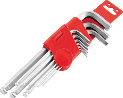 BikeMaster 9-pc Ball End Short Wrench Set - Metric 151580