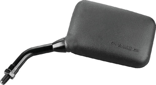 BikeMaster Superbike AX Mirror 10mm - Left - Black 600031