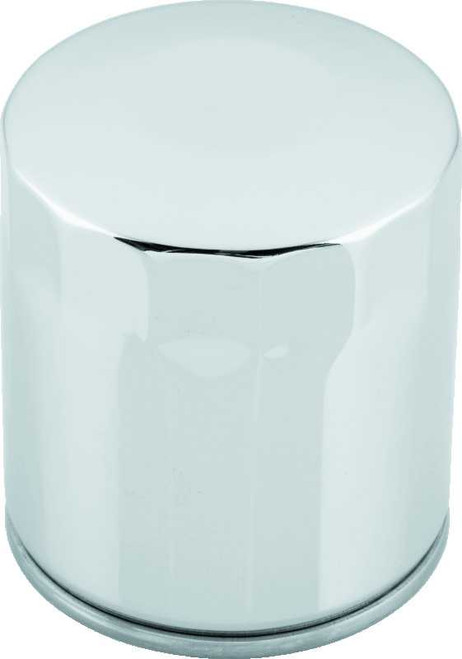 Twin Power Twin Cam and M8 Chrome Oil Filter Rpls H-D 63798-99 with Backflow Valve 603603