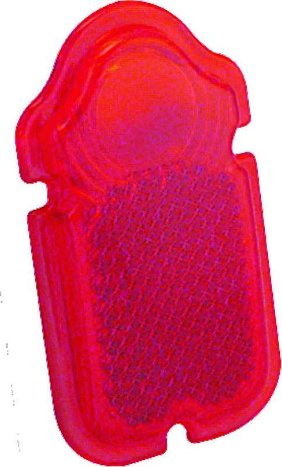 Bikers Choice Tombstone Tail Light Replacement Lens Red Plastic Lens Replaces H-D 68090-47 492478