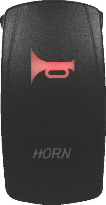 DragonFire Racing Lighted Switch Horn On/Off Red 521372