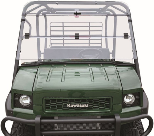 QuadBoss 09-22 Kawasaki KAF620M Mule 4010 4x4 Windbreak Folding Windshield 375789