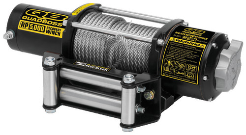 QuadBoss Winch Kit - 50ft Cable - 3.8hp - Roller Fairlead - Wireless Remote - 5000lb 608850