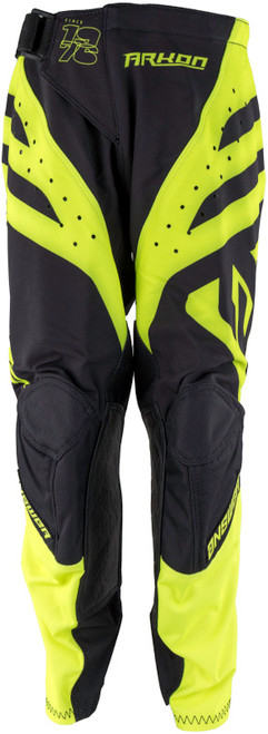 Answer 25 Arkon Nitrus Pants Black/Hyper Acid Youth Size - 24 442647