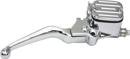 Bikers Choice Chrome 96-07 FL 96-10 ST Dyna 96-03 XL 11/16 Bore Chopped Handlebar Master Cylinder 489988