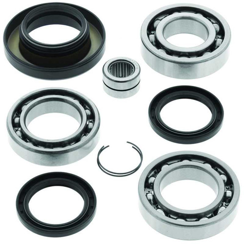 QuadBoss 05-14 Honda TRX500FA FourTrax Foreman Rubicon 4x4 AT (02) Rear Diff Bearing & Seal Kit 413023