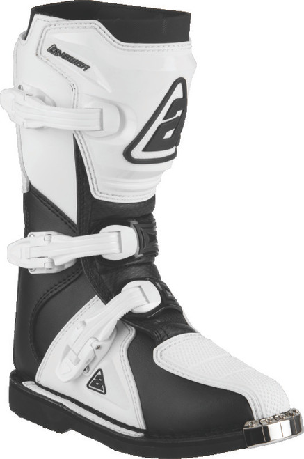 Answer AR1 Boot Black/White Youth Size - 1 446647