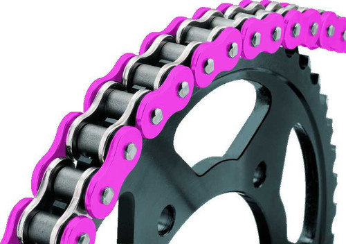 BikeMaster 530x120 BMXR O-Ring Chain - Pink 197681