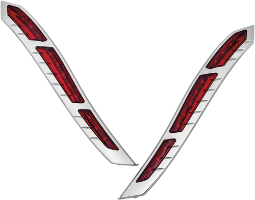 Kuryakyn LED Rear Fender Strip Lights For Indian Chrome 2898