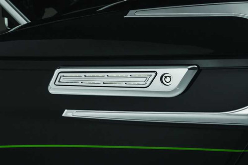 Kuryakyn LED Saddlebag Hinge Accents Chrome 5476