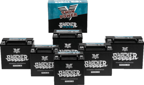 Twin Power YTX-14 Shocker Battery Replaces H-D 65948-00 220 CCA 781151