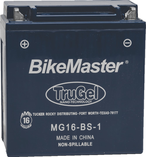 BikeMaster TruGel Battery MG16-BS-1 780521