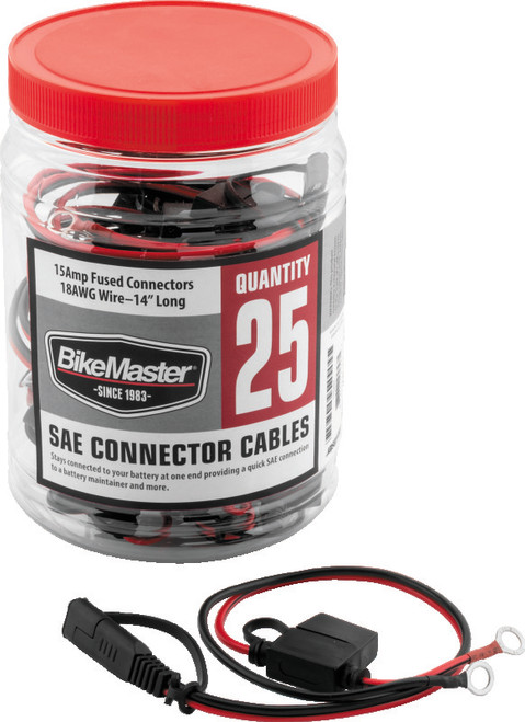 BikeMaster SAE Wire w/Fuse - 25 Piece Tub 152492