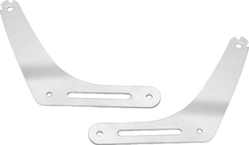 Kuryakyn Fixed Mounts Multi-Purpose Driver & Passenger Backrest 18-Up Softail - Chrome 7080