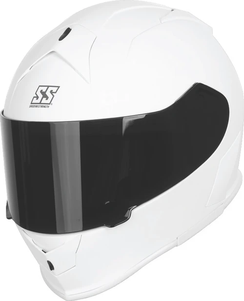 Speed Helmet and Strength SS900 Solid Speed Helmet Matte White - Large 880495