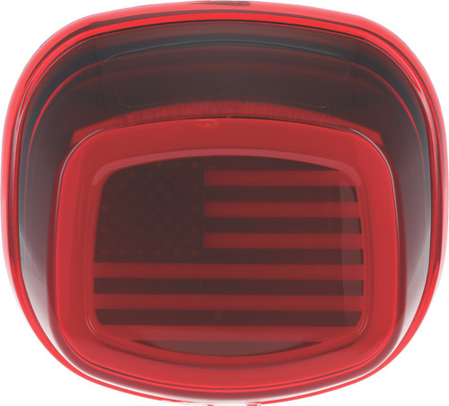 Kuryakyn Freedom Taillight Red Lens Without License Light 2925