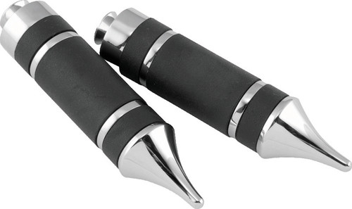 Bikers Choice Chrome Gladiator Replacement Toe Pegs Pr 482398