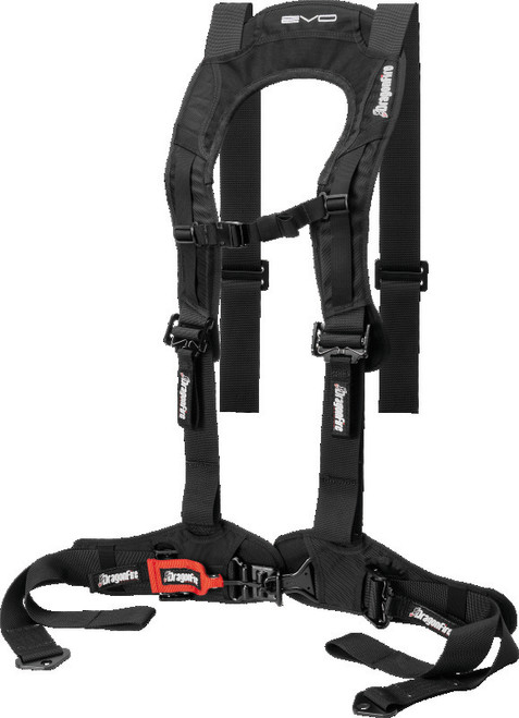 DragonFire Racing Harness Evo- Black 520761