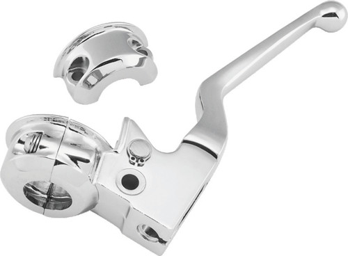 Bikers Choice 82-95 Big Twin / XL Chrome Clutch Lever With Bracket 488727