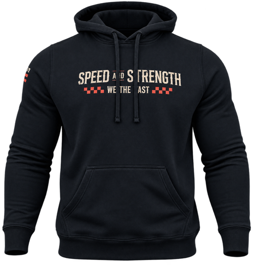 Speed and Strength We the Fast Hoody Black - 3XL 892430