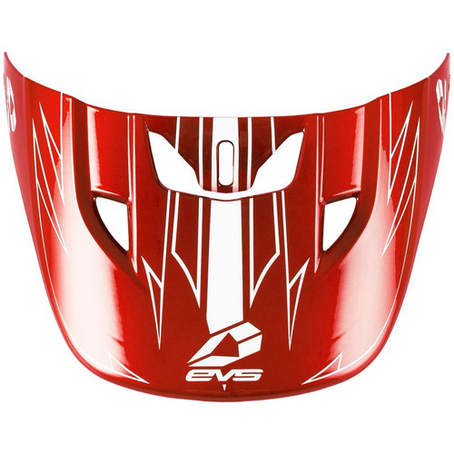 EVS T3 Pinner Helmet Visor - Red HE21T3P-VSRD