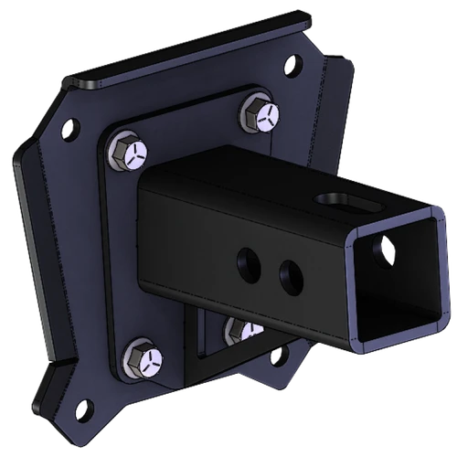 KFI 14-17 Polaris RZR XP 1000/ 4/ 16-17 RZR XP Turbo/ 4 w/ 10 mm. Bolt 2 in. Receiver Hitch Rear 101200