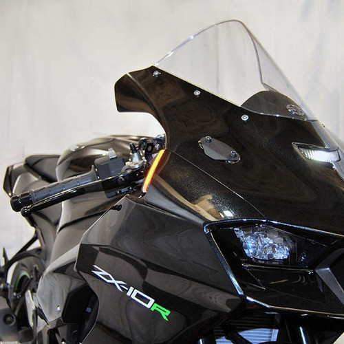 New Rage Cycles 20-25 Kawasaki ZX-10R Front Turn Signals ZX10-FS-20-BO